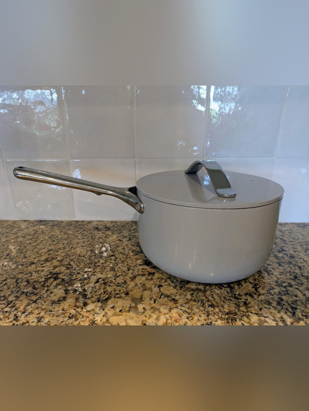 Caraway 3 Qt Non-Stick Ceramic Sauce Pan With Lid